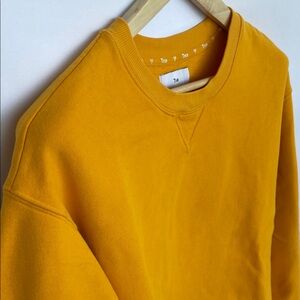 TNA Mustard Yellow Crewneck Sweatshirt Size L